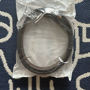 Hanks Montana Bison Belt 1.5” Double Layer Men’s Size 38 in Brown MSRP $155